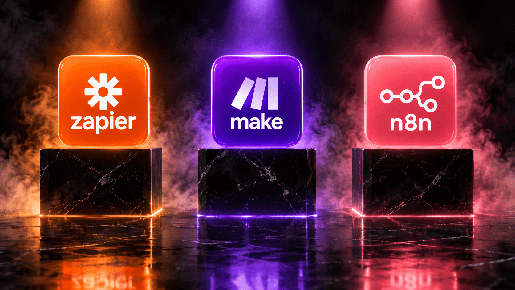 Zapier vs Make vs n8n